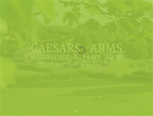 Tablet Screenshot of caesarsarms.com